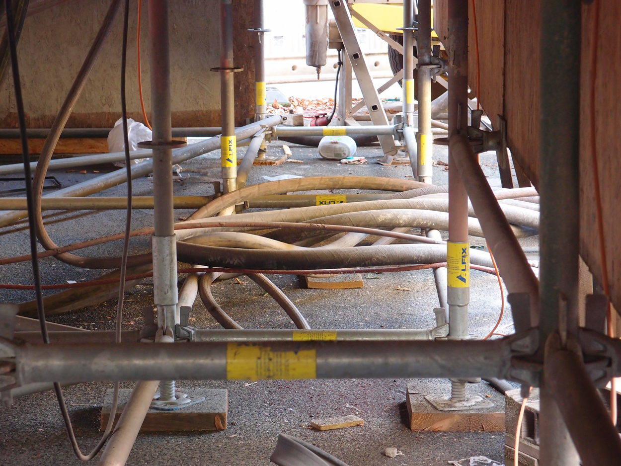 2020-08-17 U-Bahn Restaurierung (rauschpartikel Studio unterwegs) (Fieldrecording Video)